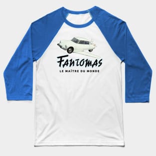 Fantomas - Louis de Funes Baseball T-Shirt